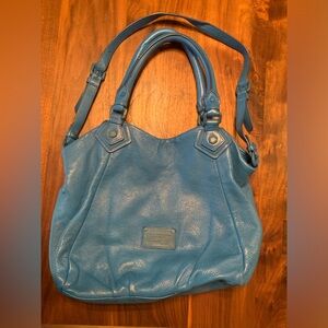 Marc Jacobs blue leather purse